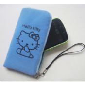 Mobilephone bag with zipper images