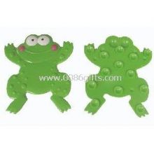 Frog Shaped 3 Silicone TPR Rubber Temperature Change Color Mini Shower Bath Mat images