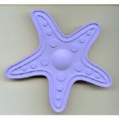 4 silikon TPR gummi matta dusch badrumsmatta (temperatur ändra färg) images