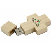 Crucifijo diseño madera Thumb Drive images