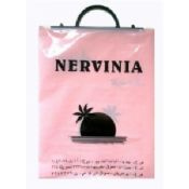 Foldable Handle Hard Plastic Carrier Bag with Gravure Printing images