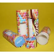 Tubes en papier pour aliments, bonbons, chocolat emballage images