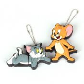 Nyata 8GBUSB Flash Drive pena Drive memori Stick kartun Tom dan Jerry images