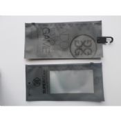Bolsa de gancho transparente de PVC impermeable con cremallera images