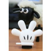 White Palm Shaped 8GB High Speed USB Flash Drive images