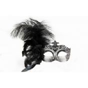 Colombina Plastic Feather Masquerade Masks images