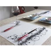 Tapis anti-dérapant tabel de cuisine colorée antichoc en caoutchouc souple images