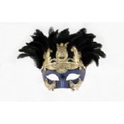 Masques de mascarade Colombina plume images