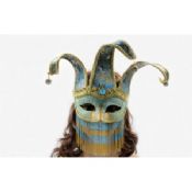 Glitzer Kunststoff Schleier Maske handgefertigt für Lady Mardi Gras Party images