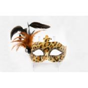 Жовтий Swarovski Crystal маскарад Венеціанська карнавальна маска images