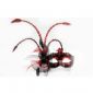 Carnival Red Feather Masquerade Masks small picture