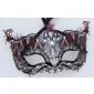 Halloween filigran metall venetianska maskeradmasker small picture