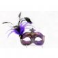 Handmade ungu Masquerade Venesia masker untuk pesta small picture