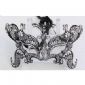 Máscara de lujo veneciano Metal único cristal de Swarovski para bodas small picture