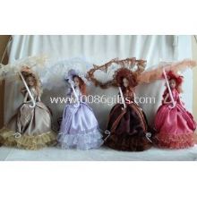 14 Unique Porcelain Doll Lamp White Satin Ribbon For Interior images