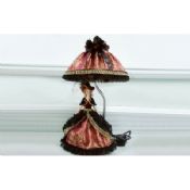 Red Modern Porcelain Doll Lamp images