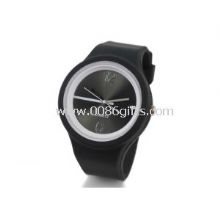 Black Silicone Wristband Watches images
