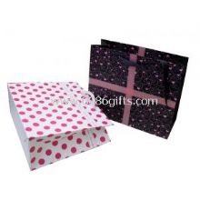 Colorful Sweet Paper Carrier Bag With Ribbon images