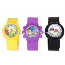 Ergonomic Design Bussiness Promotion Gift Colorful Case Slap Bracelet Watch images