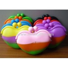 Fashion Silicone Purse With Heart Shape images
