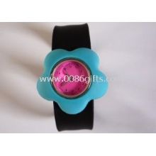 Flower shape slap watch images