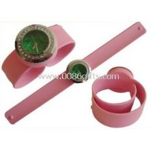 Pink Slap Bracelet Watch images