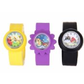 Ergonomic Design Bussiness Promotion Gift Colorful Case Slap Bracelet Watch images