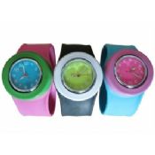 Moda impermeabile in silicone jelly watch images