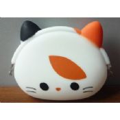 Funny cat silicone coin purse images