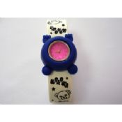 Little Bear Waterproof Silicone Slap Bracelet Watch images