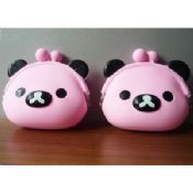 Pink Bear Silicone Coin Purse images