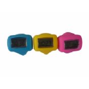 Silicone Rubber Finger Ring Watch images