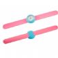 Ergonomic Design and Easy to Wear Round Case Silicone Rubber Slap Bracelet Watch for Youth small picture