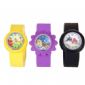 Ergonomic Design Bussiness Promotion Gift Colorful Case Slap Bracelet Watch small picture