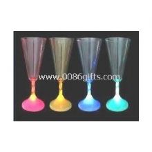 300ml red led flashing wine champagne cups suitable for night bar images