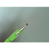 13CM and plastic Green nail art dotter Nail Art Tool re-usable at home images