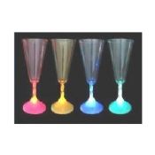 300ml red led flashing wine champagne cups suitable for night bar images