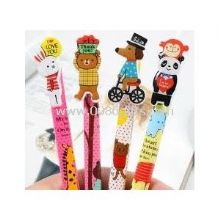 Finger shape best lovely carton oem logo plastic ballpoint pen images