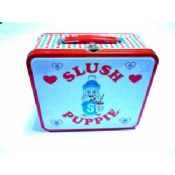 Cute Cartoon Metal Tin Container Hinge Box images