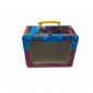 Colorful Metal Square Tin Containers Hinge Box For Packing small picture