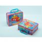 Tin Box with Plastic Handle and Lock for School Kid small picture