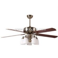 Beautiful 52 High Density Ply Wood LED Ceiling Fan Lights images