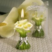 Candles Design-Lily Flower images