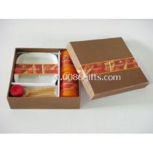 Brown Aromatherapy Pillar Candle Incense Gift Sets images