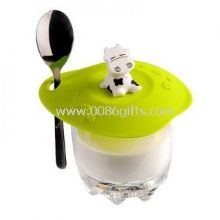 New creative cartoon animal silicone cup lids images