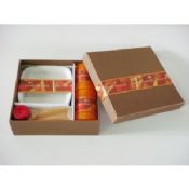 Brown Aromatherapy Pillar Candle Incense Gift Sets images