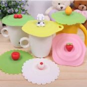 Silicone cup seal lids ECO-friendly cup lids images