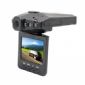 HD HD DVR Portable Portable blackbox de voiture DVR 6 IR LED caméras avec 2,5 TFT LCD écran 270 ° LS Rotator small picture