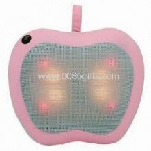 Car and Home Apple-shaped Infrared Heated Massage Pillow images