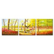 Promotion painting wall clock-80 images